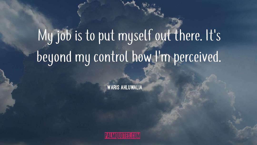 Beyond My Control quotes by Waris Ahluwalia