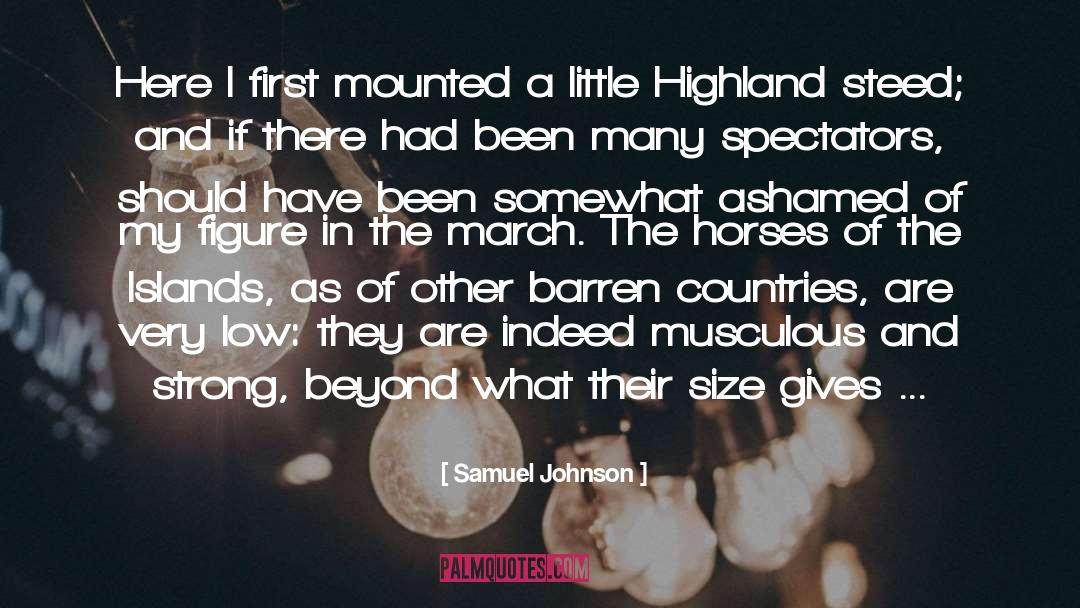 Beyond The Highland Mist quotes by Samuel Johnson