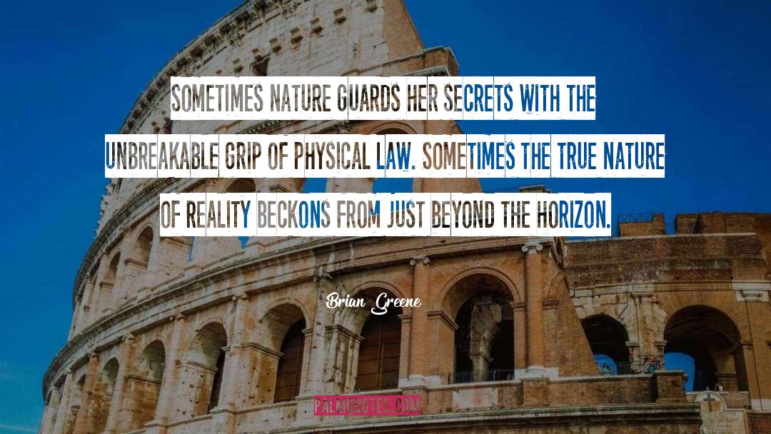 Beyond The Horizon quotes by Brian Greene