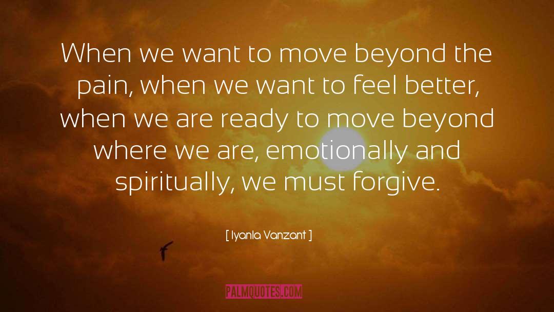 Beyond The Pain quotes by Iyanla Vanzant