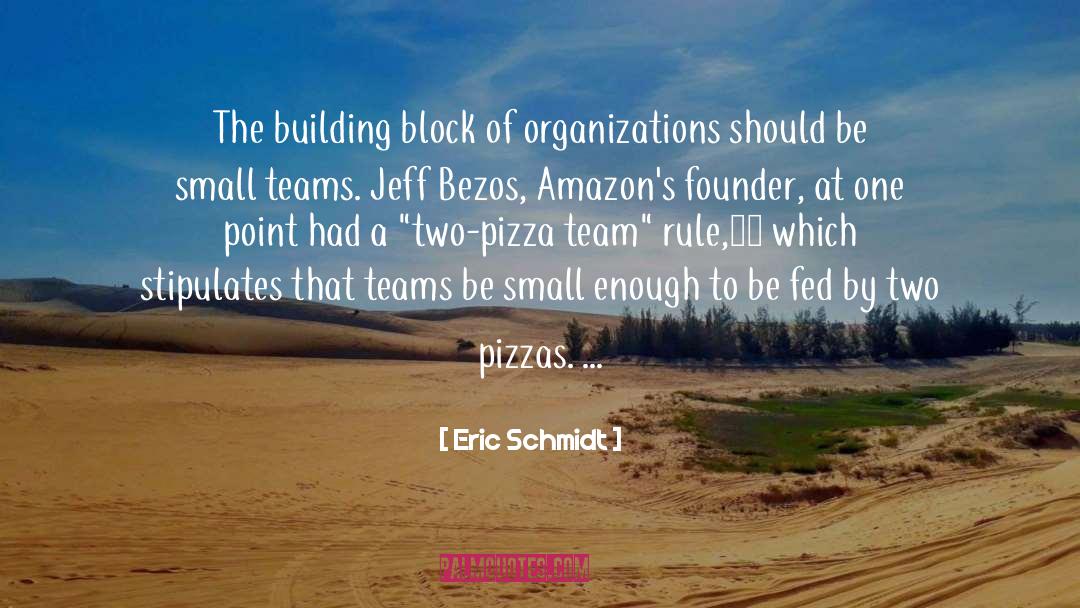 Bezos quotes by Eric Schmidt