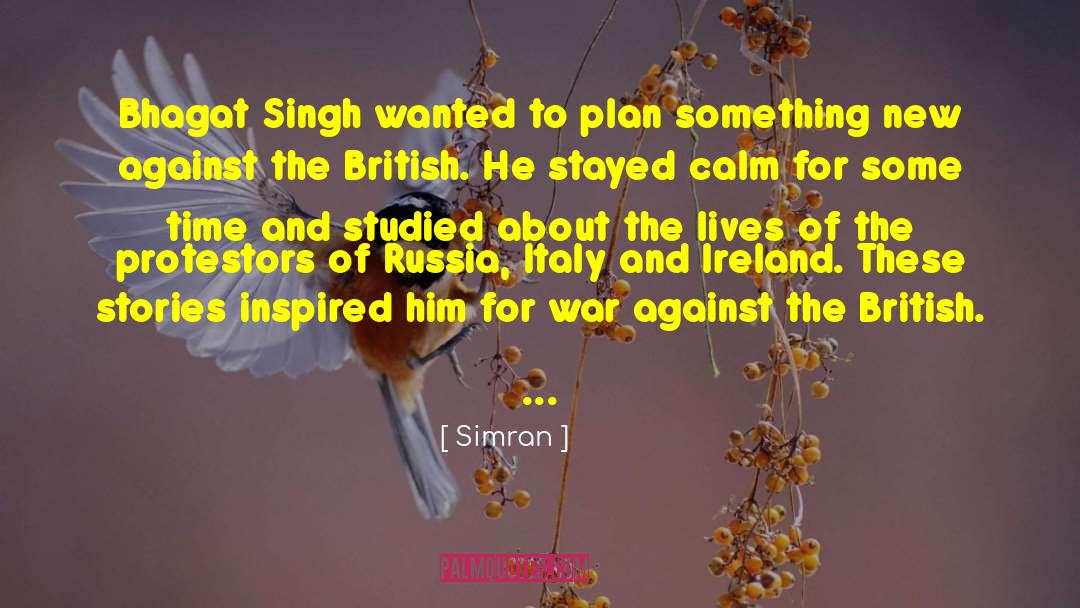 Bhagat Singh quotes by Simran