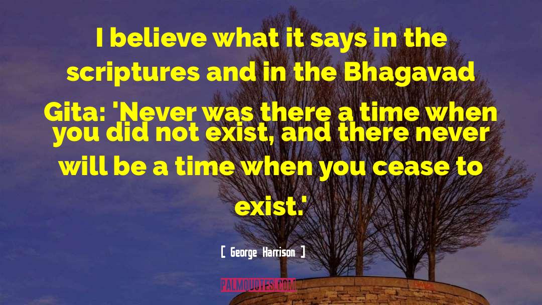 Bhagavad Gita quotes by George Harrison