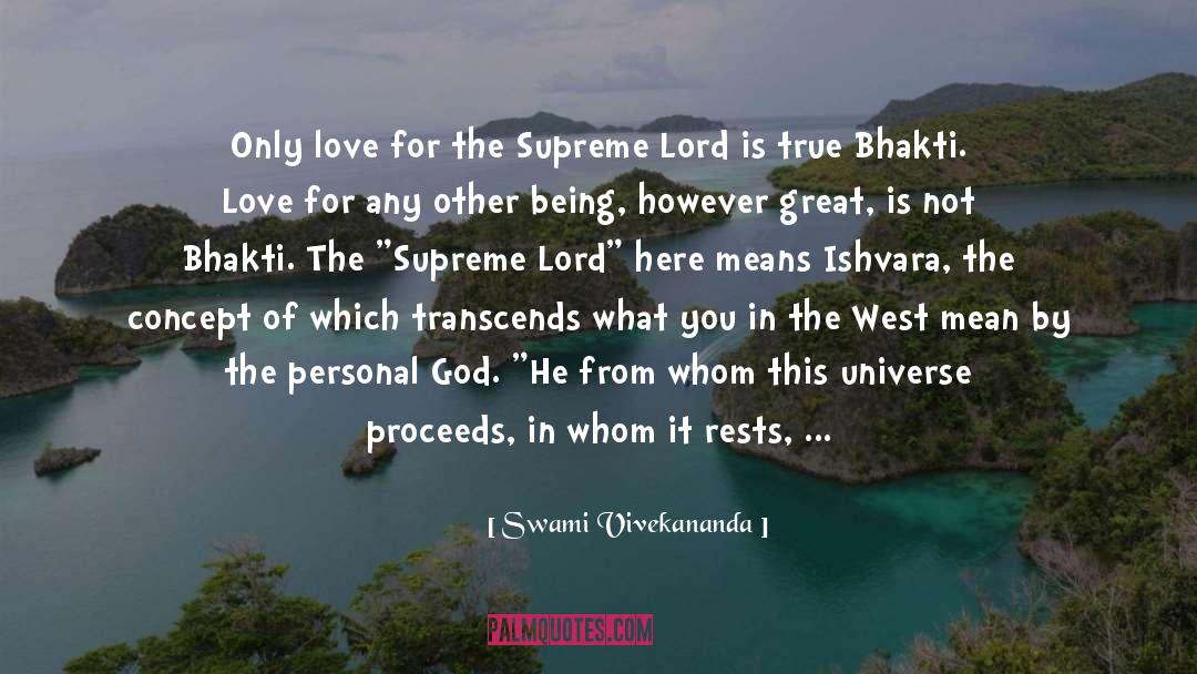 Bhakti quotes by Swami Vivekananda