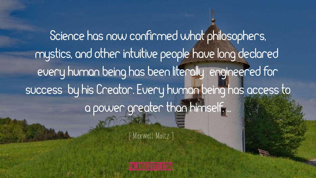 Bhanu Prakash Human quotes by Maxwell Maltz