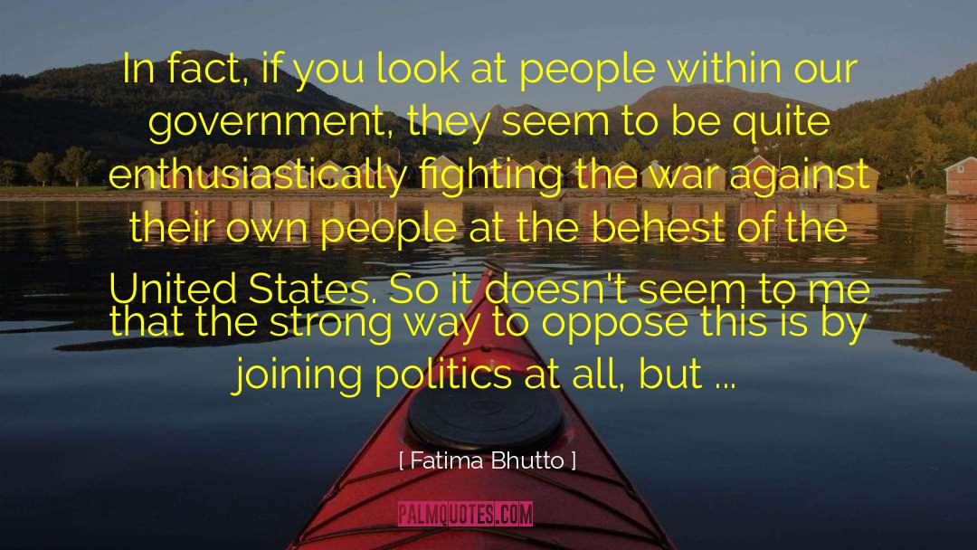 Bhutto quotes by Fatima Bhutto