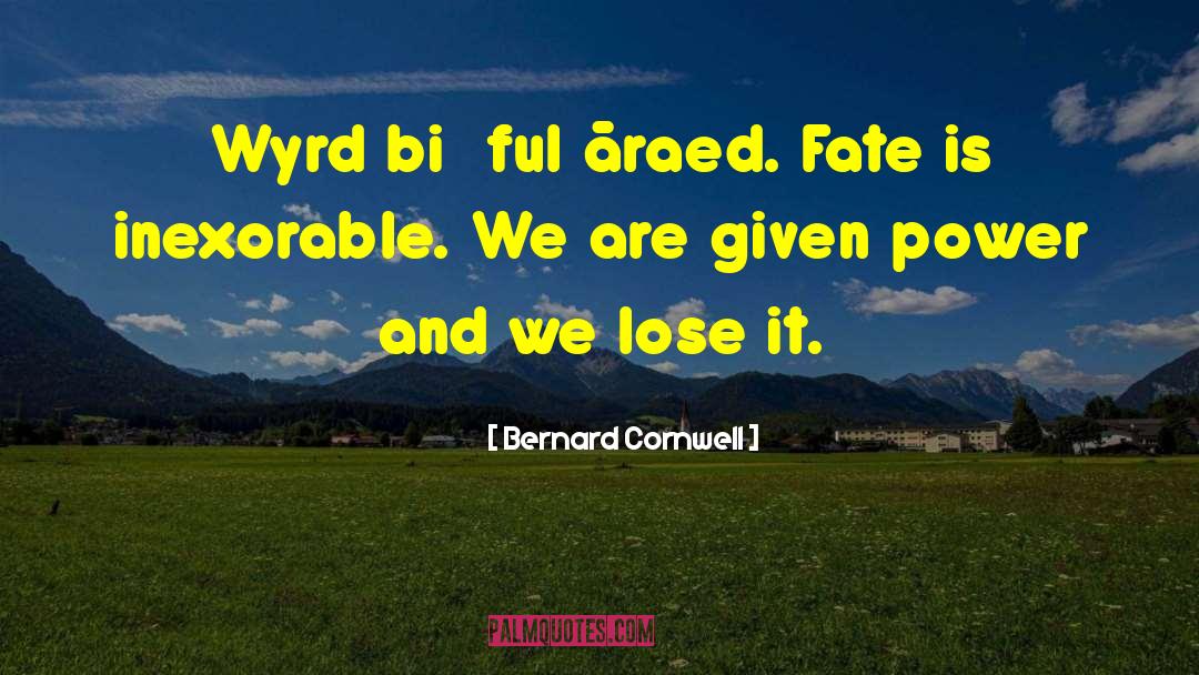 Bi Polar quotes by Bernard Cornwell