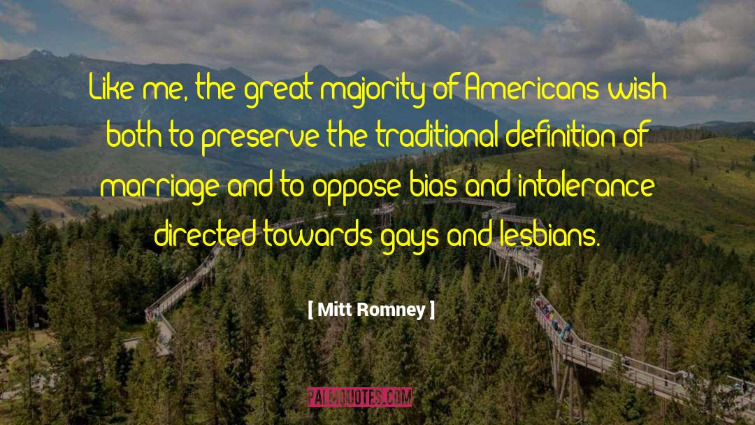 Bias quotes by Mitt Romney