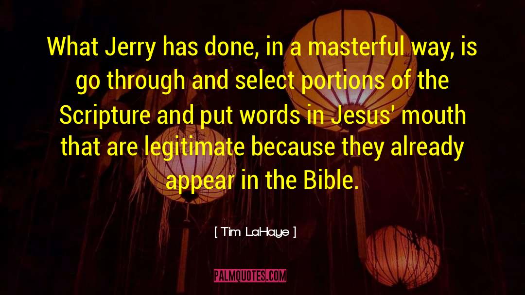 Bible Absurdities quotes by Tim LaHaye