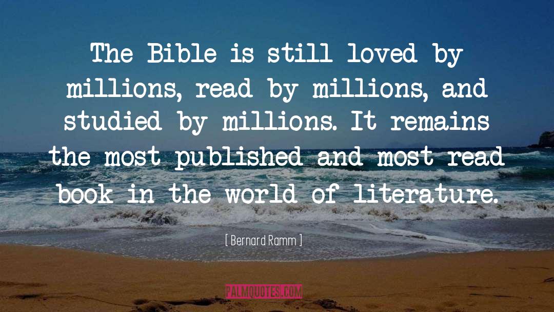 Bible Absurdities quotes by Bernard Ramm