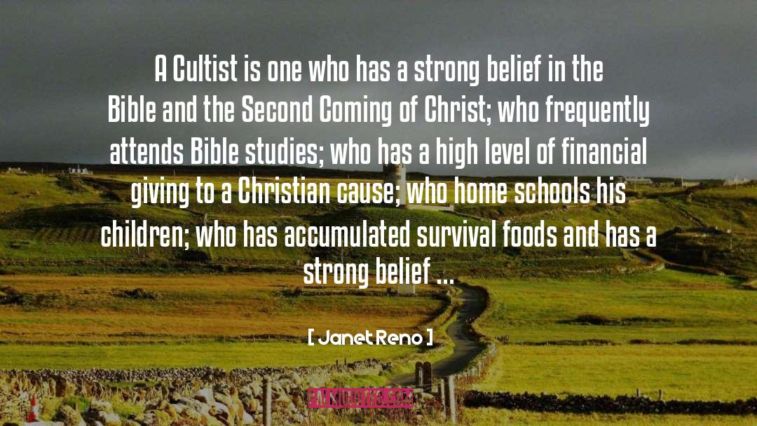 Bible Caleb quotes by Janet Reno