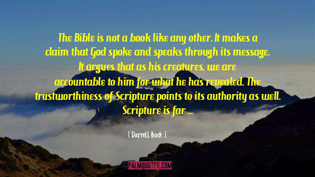 Bible Cheerfulness quotes by Darrell Bock