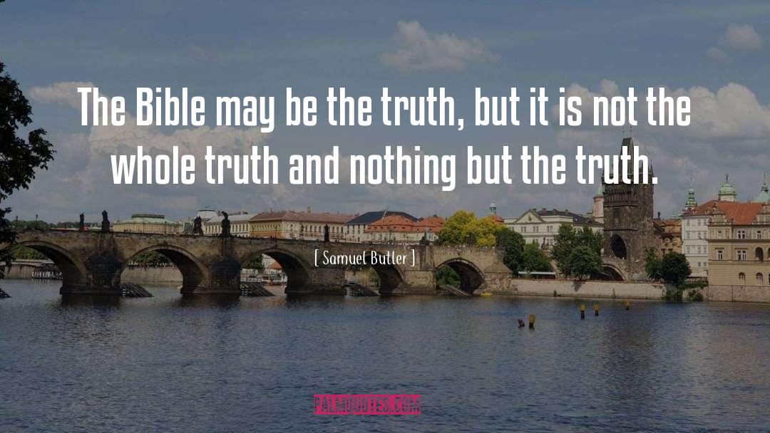 Bible Dependability quotes by Samuel Butler