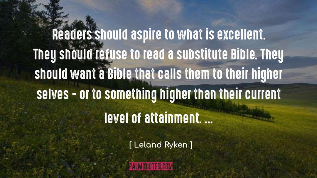 Bible Drought quotes by Leland Ryken