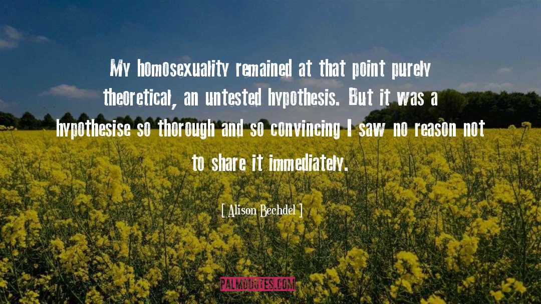 Bible Homosexuality quotes by Alison Bechdel