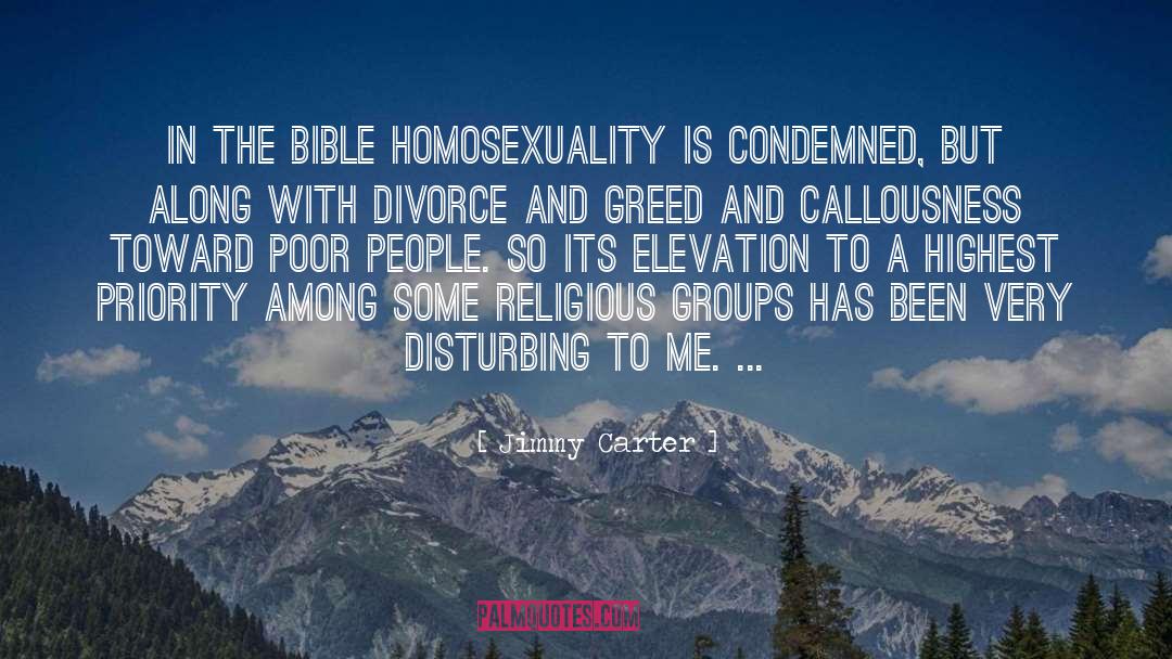 Bible Homosexuality quotes by Jimmy Carter