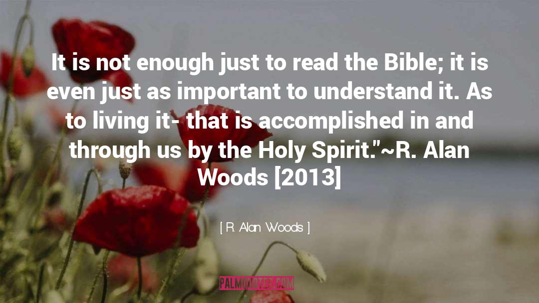 Bible Interpretation quotes by R. Alan Woods