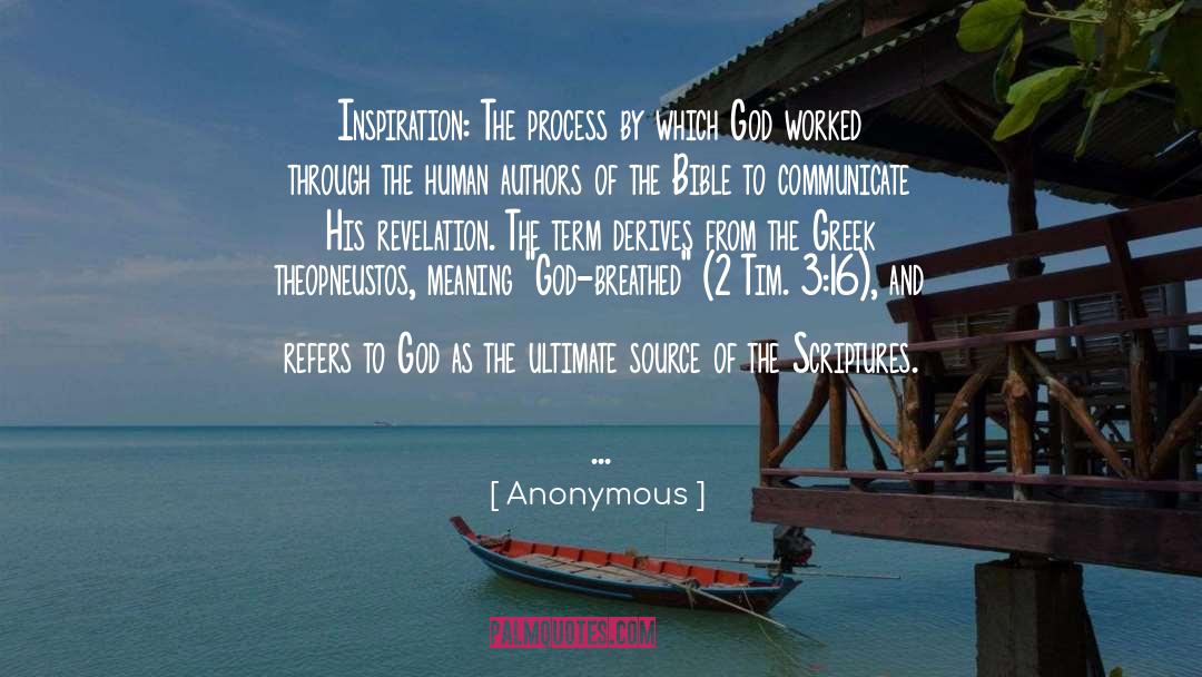 Bible Interpretation quotes by Anonymous