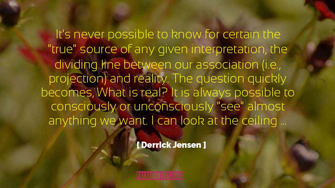 Bible Interpretation quotes by Derrick Jensen