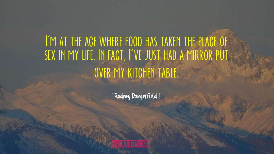Bible Kitchen quotes by Rodney Dangerfield