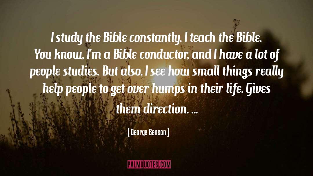 Bible Kitchen quotes by George Benson
