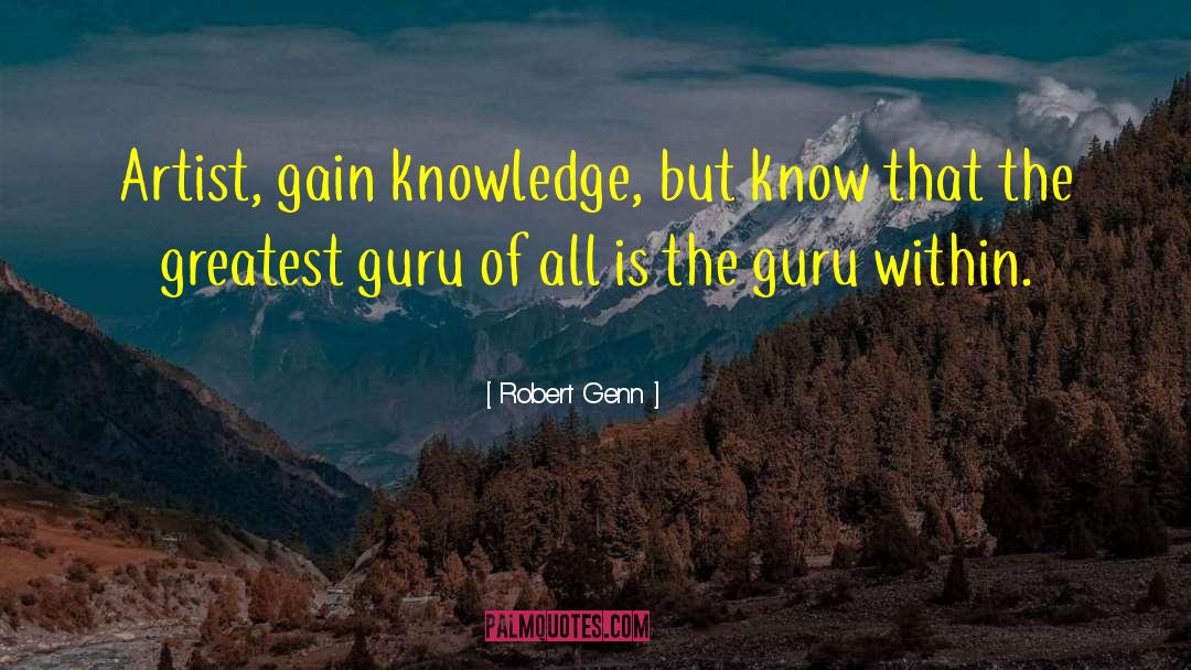Bible Knowledge quotes by Robert Genn