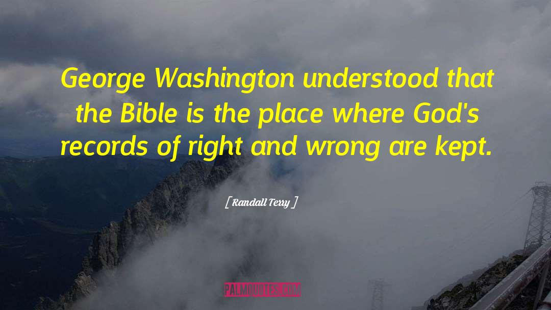 Bible Knowledge quotes by Randall Terry