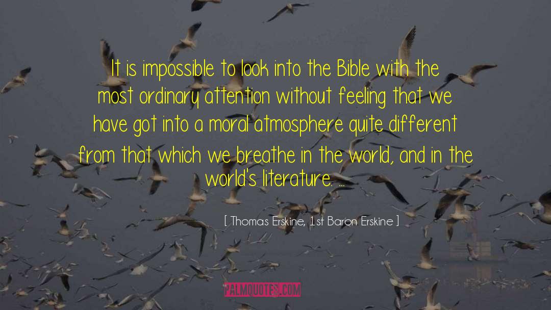 Bible Math quotes by Thomas Erskine, 1st Baron Erskine