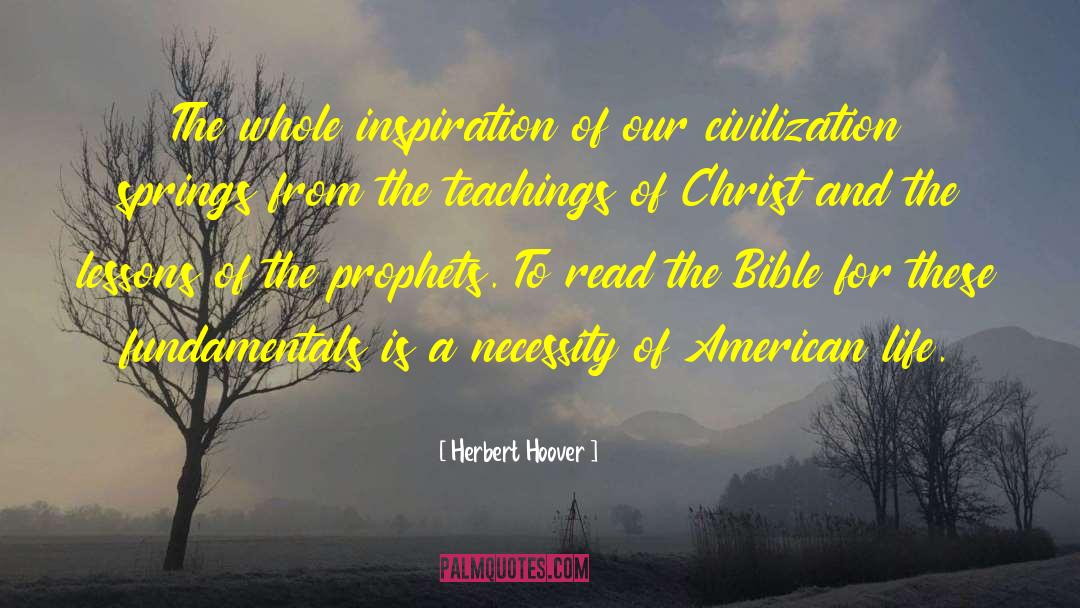 Bible Myths quotes by Herbert Hoover