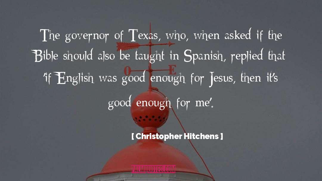 Bible quotes by Christopher Hitchens