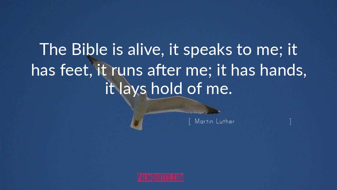 Bible quotes by Martin Luther