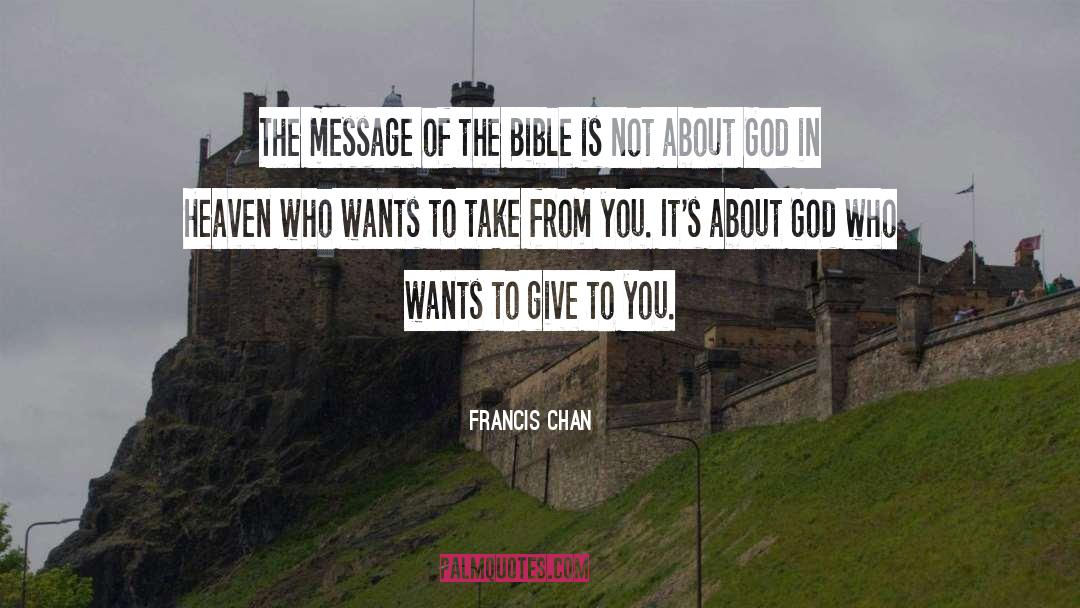 Bible quotes by Francis Chan