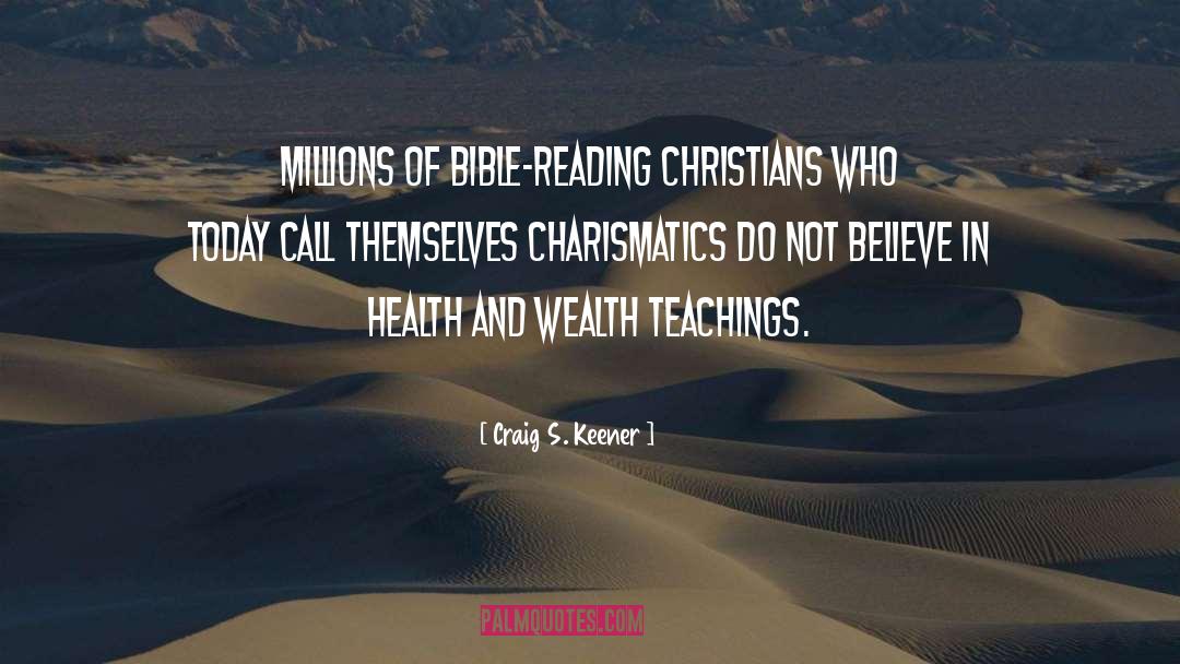 Bible Reading quotes by Craig S. Keener