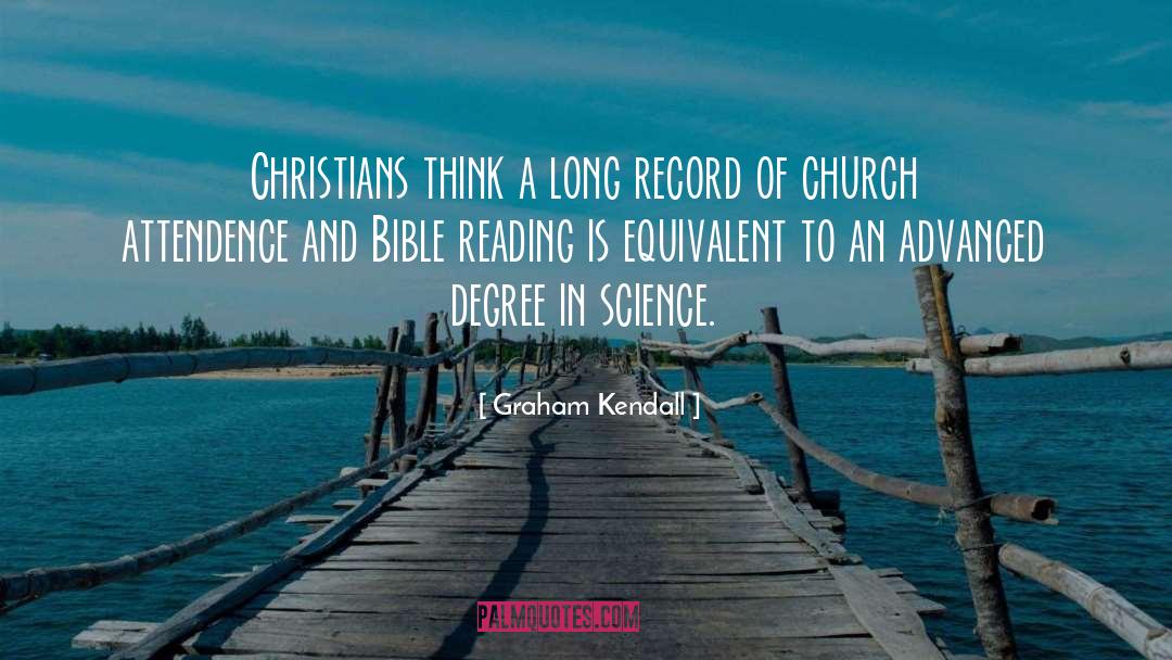 Bible Reading quotes by Graham Kendall