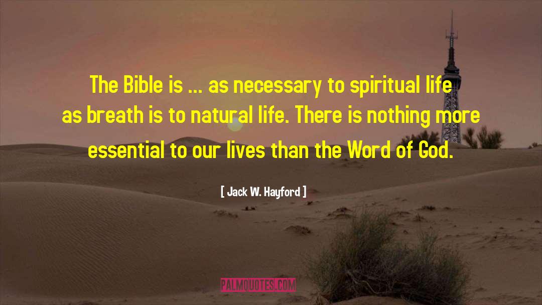 Bible Reading quotes by Jack W. Hayford