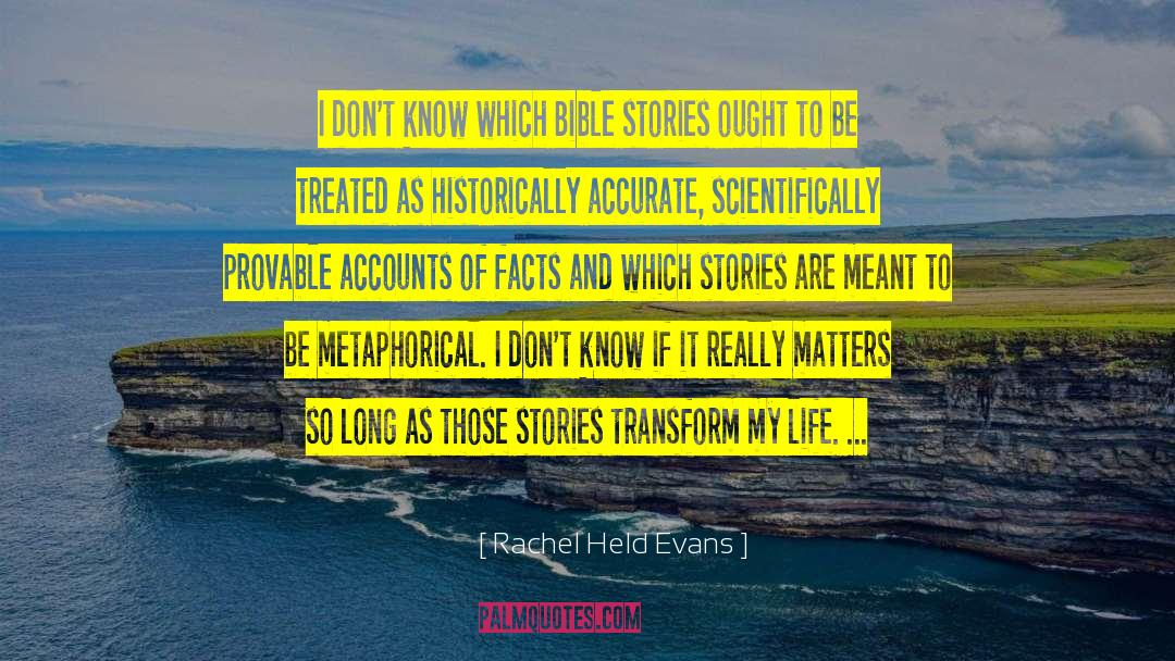 Bible Stories quotes by Rachel Held Evans