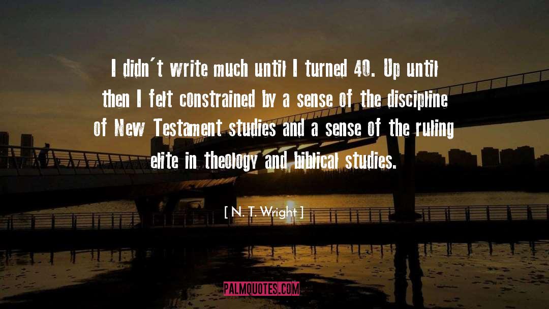 Bible Studies And Prayer quotes by N. T. Wright