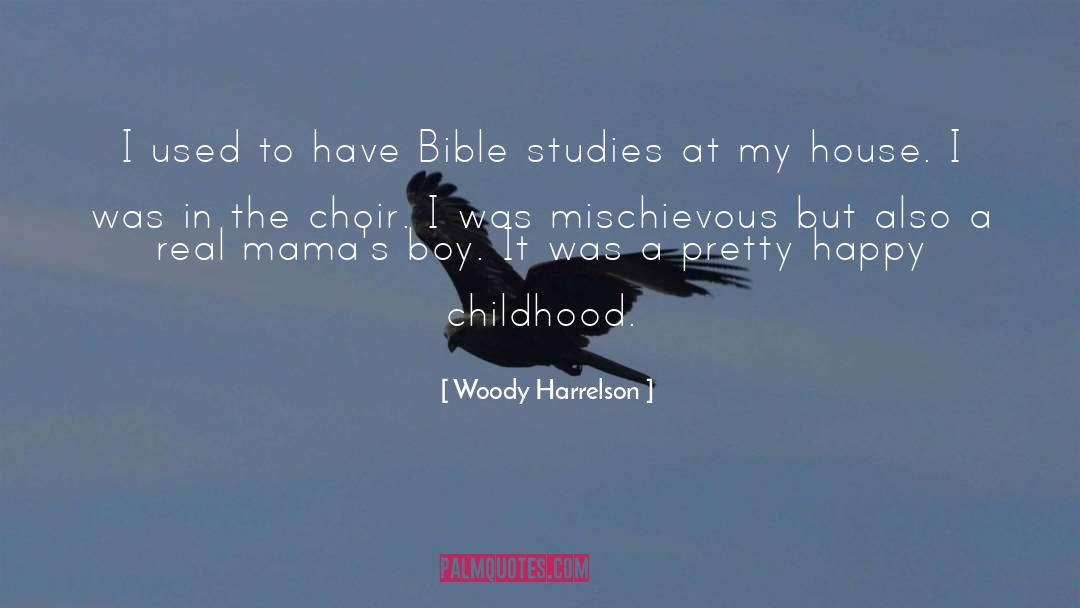 Bible Study quotes by Woody Harrelson