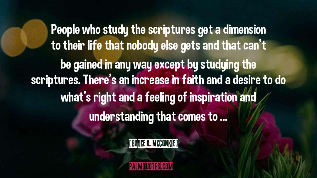 Bible Study Scriptures quotes by Bruce R. McConkie