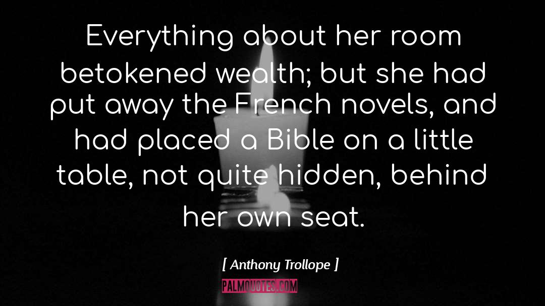 Bible Thumpers quotes by Anthony Trollope
