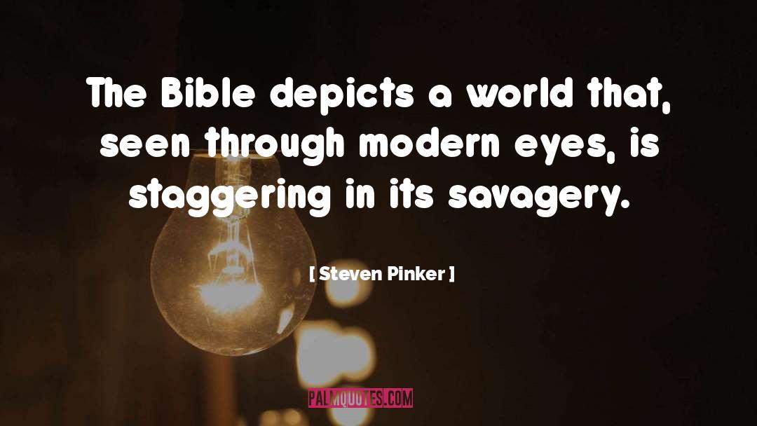 Bible Tragedies quotes by Steven Pinker