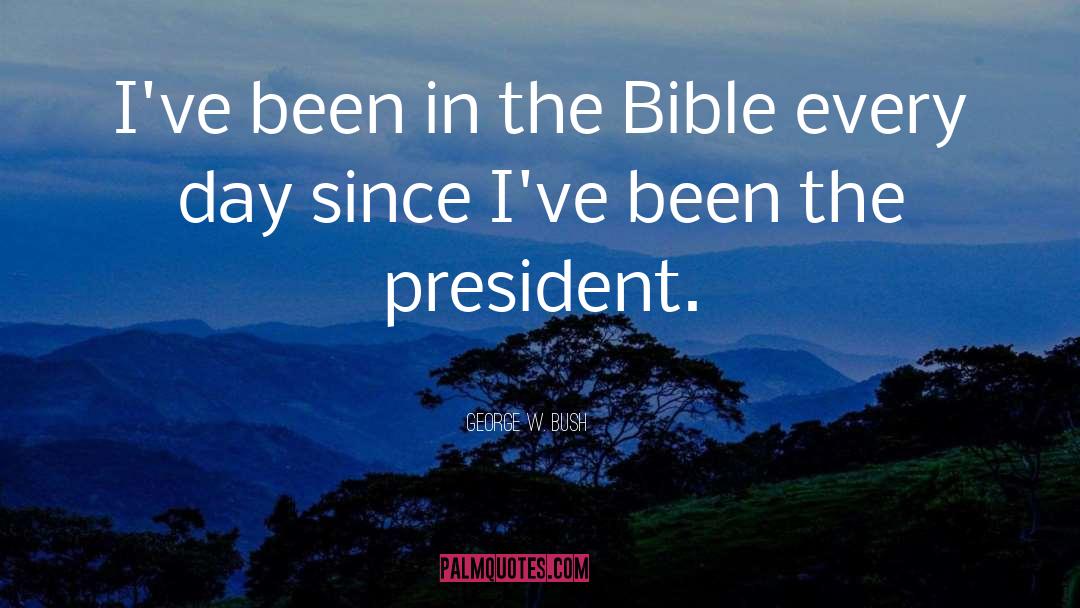 Bible Tragedies quotes by George W. Bush