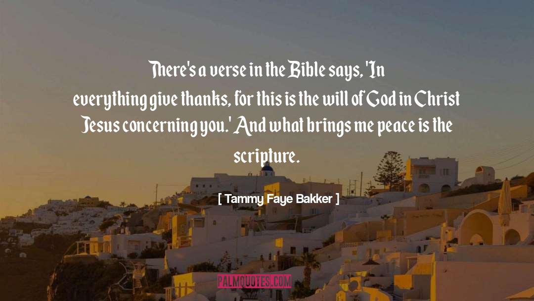 Bible Verse 4 41 quotes by Tammy Faye Bakker