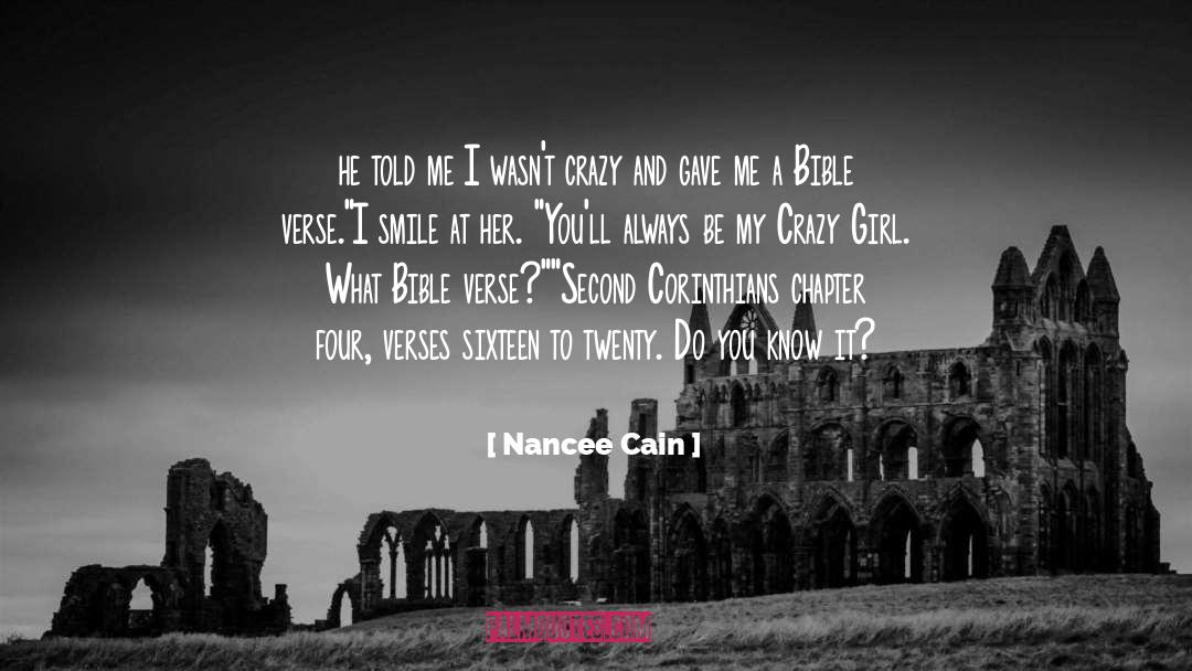 Bible Verse quotes by Nancee Cain