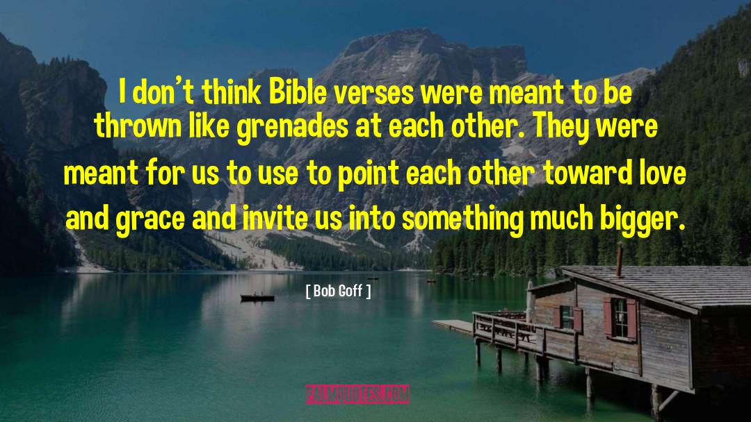 Bible Verses quotes by Bob Goff