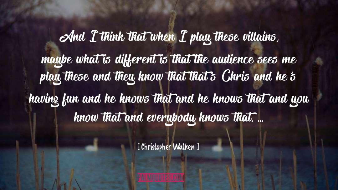 Bibleman Villains quotes by Christopher Walken