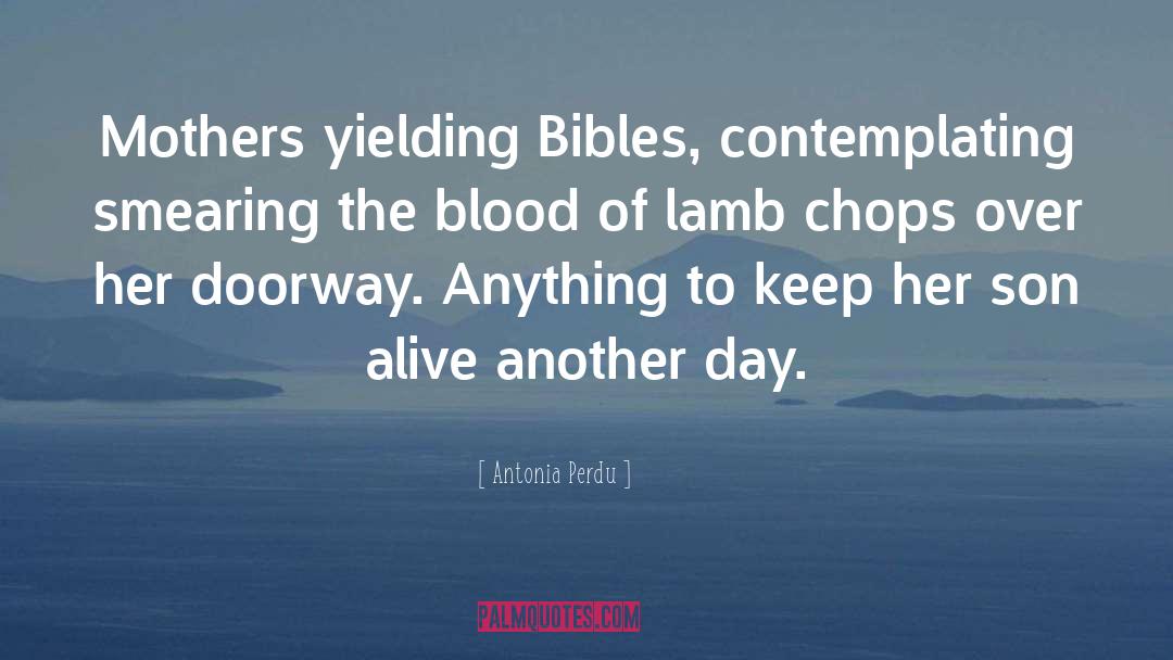 Bibles quotes by Antonia Perdu