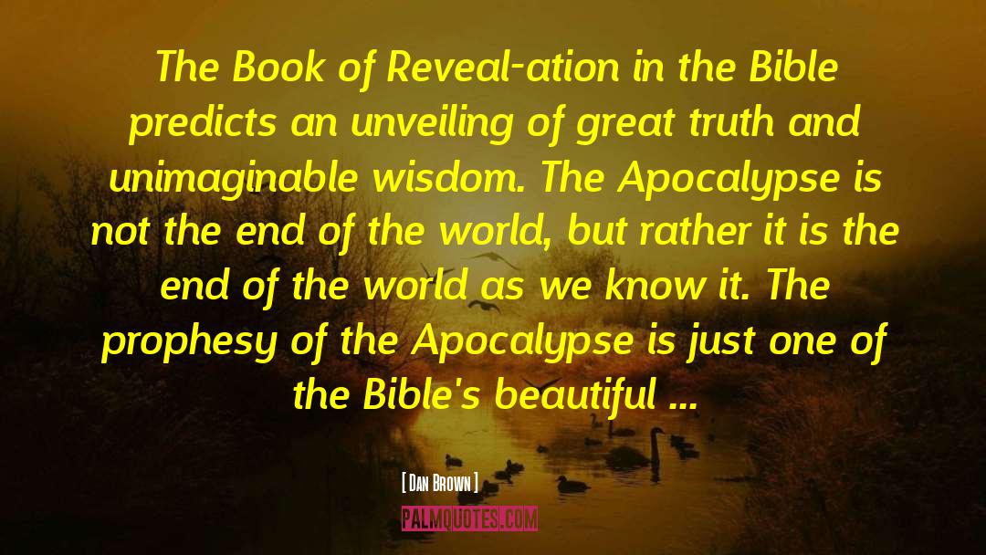 Bibles quotes by Dan Brown