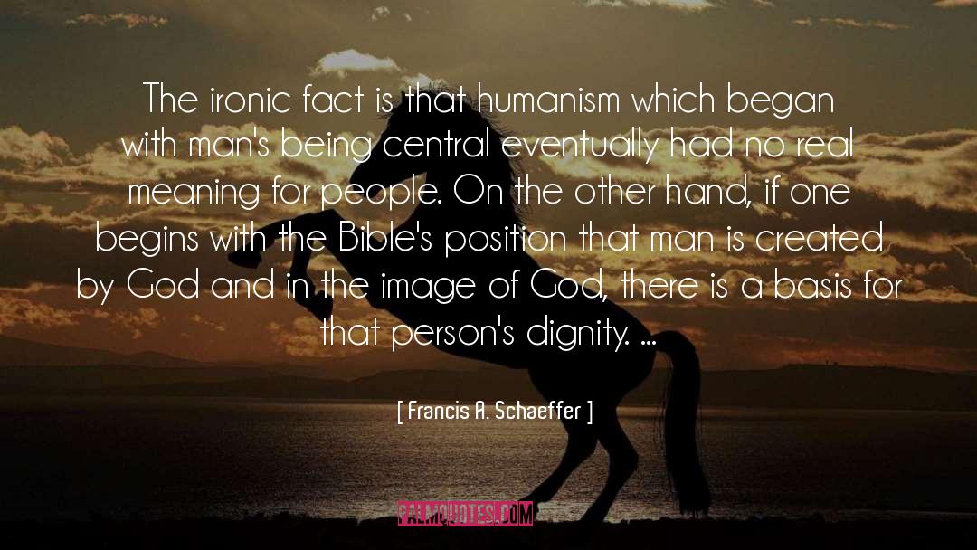 Bibles quotes by Francis A. Schaeffer