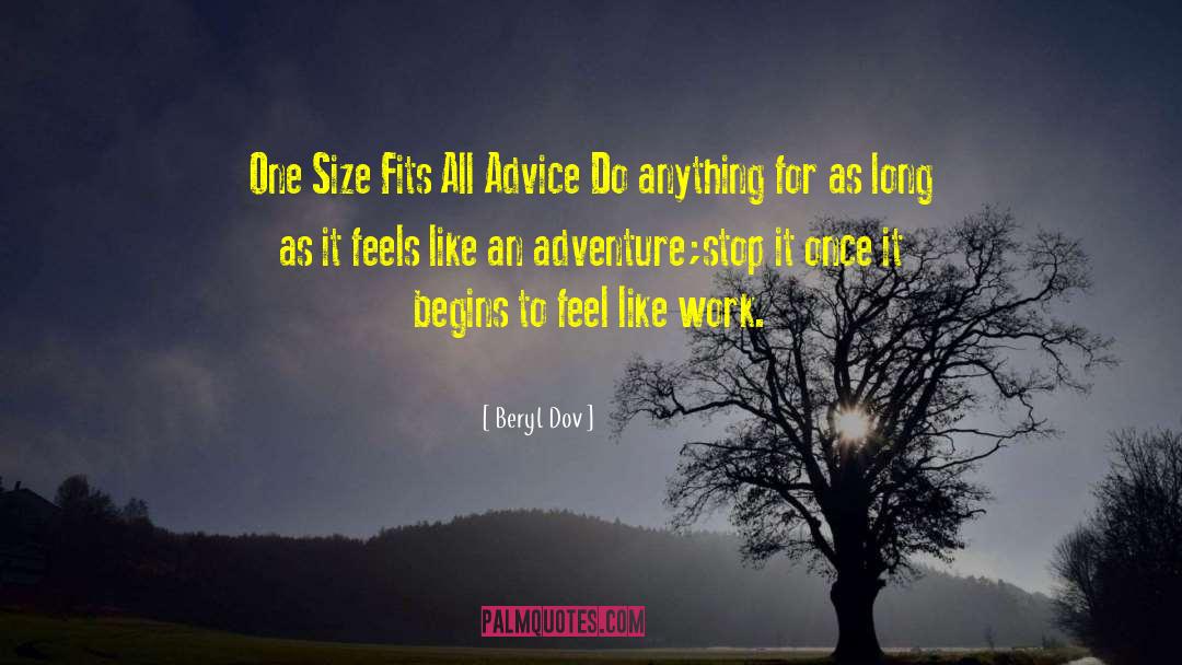 Biblical Adventure quotes by Beryl Dov